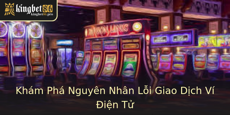 Khám Phá Nguyên Nhân Lỗi Giao Dịch Ví Điện Tử Khám Phá Nguyên Nhân Lỗi Giao Dịch Ví Điện Tử